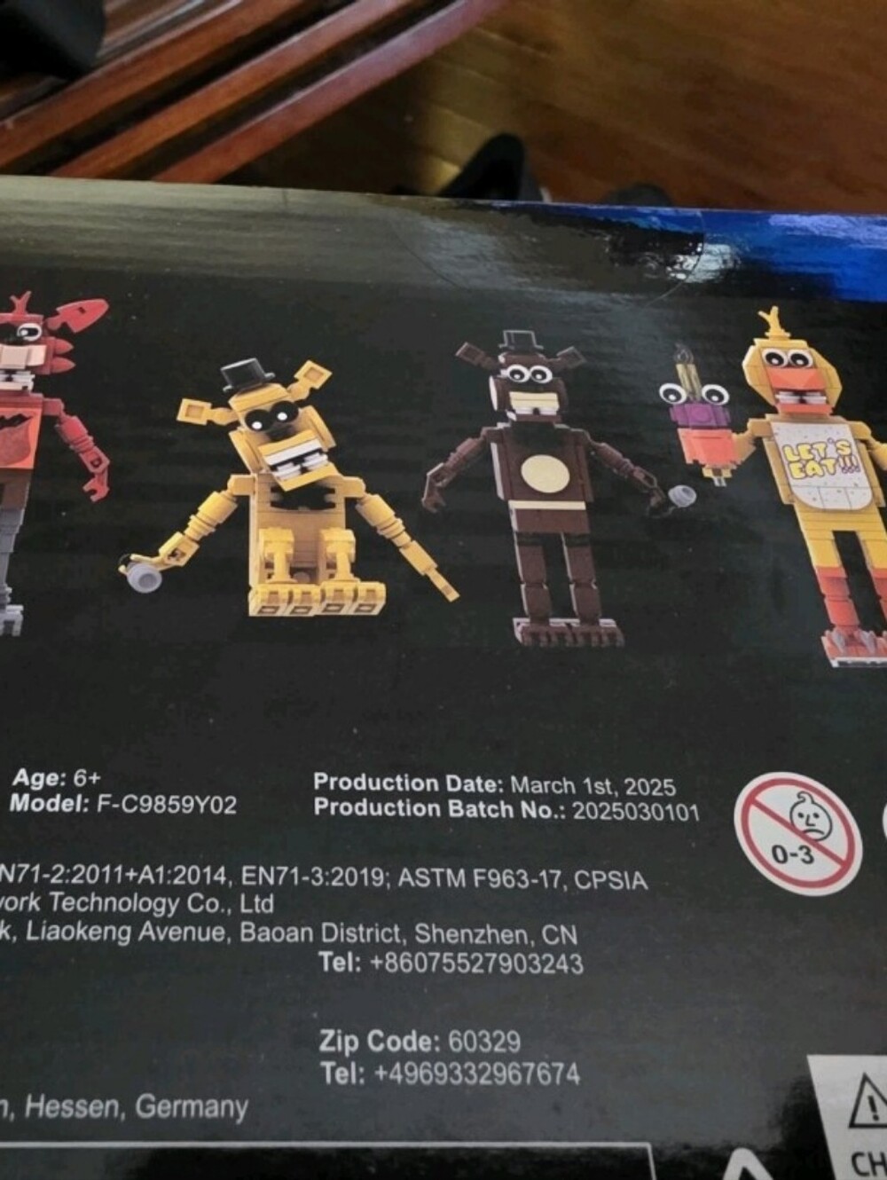 FNAF Five Nights at Freddy's building blocks #fnaf #lego - Picture 11 of 13